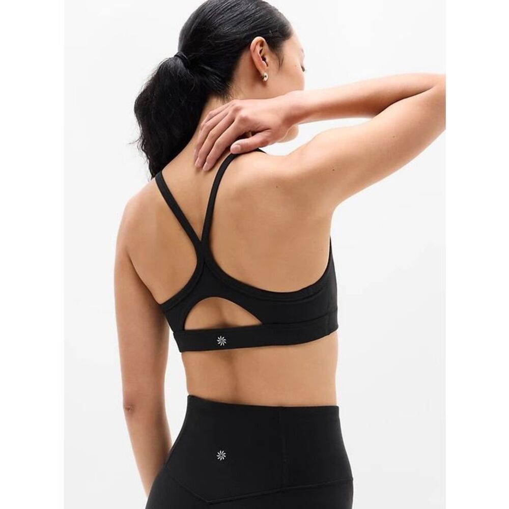 Athleta Vital Sports Bra A-C In Black Size XS
